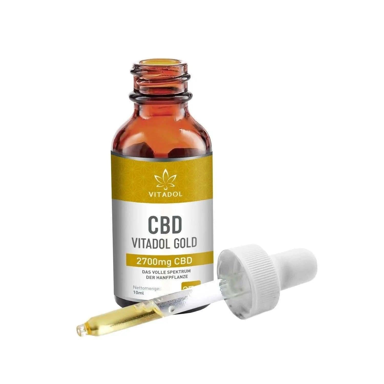 Vitadol 2700mg CBD Broad Spectrum Tincture.