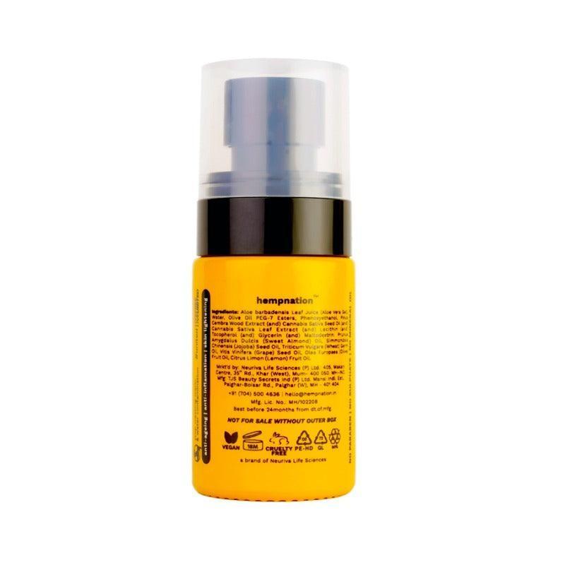 Hempnation Versatile Radiance Booster Lotion.