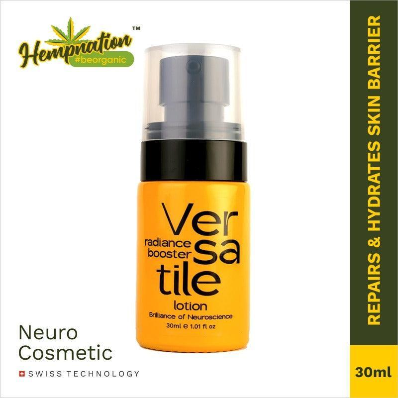 Hempnation Versatile Radiance Booster Lotion.