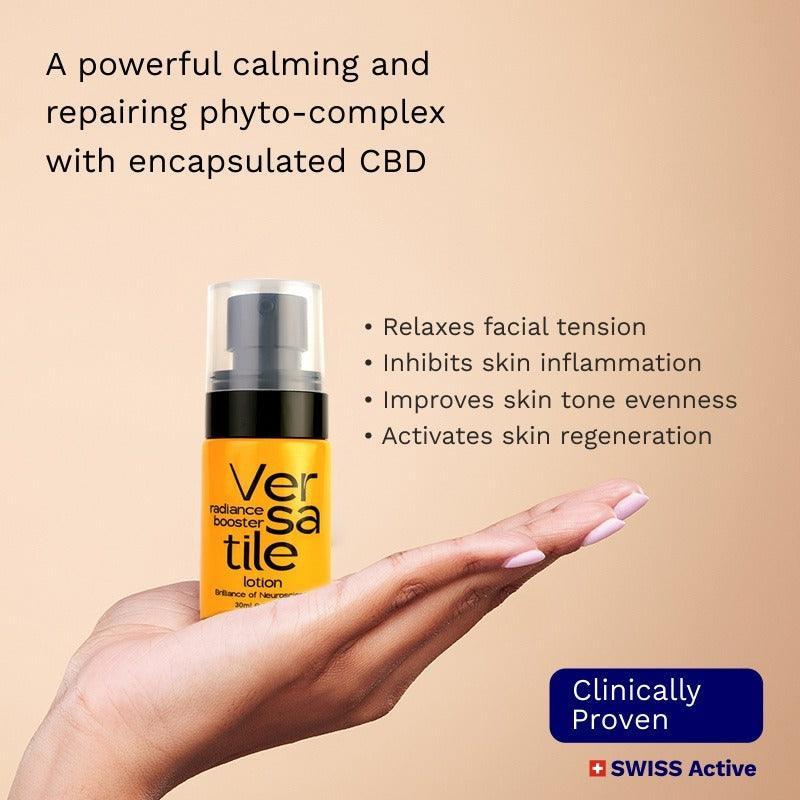 Hempnation Versatile Radiance Booster Lotion.