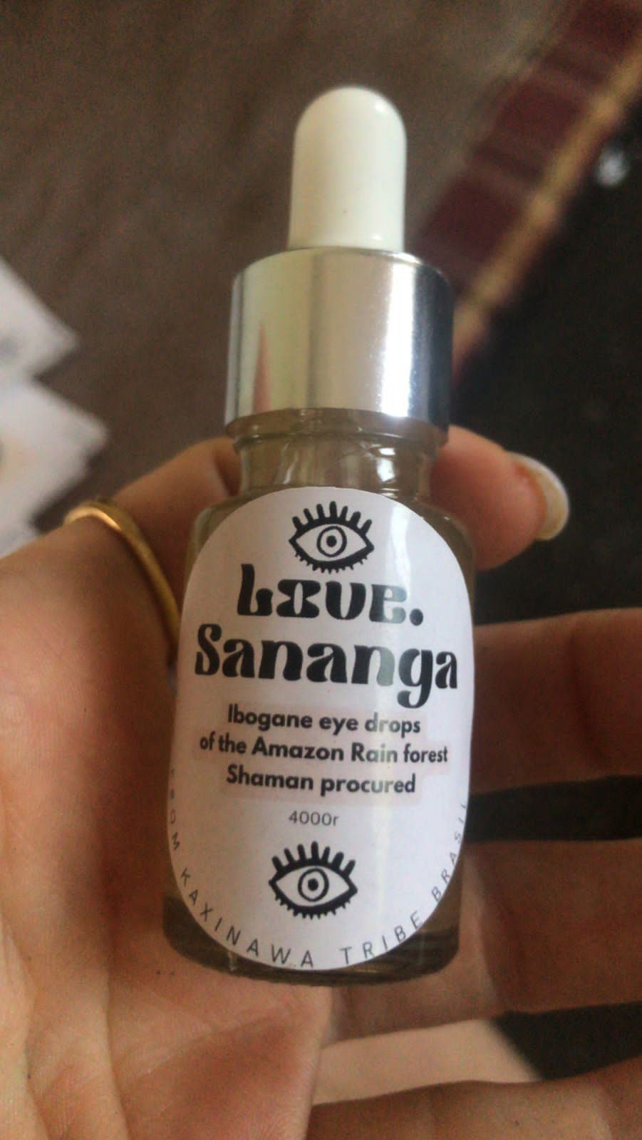 Love.Sananga | Amazon forest Ibogaine eye drops.