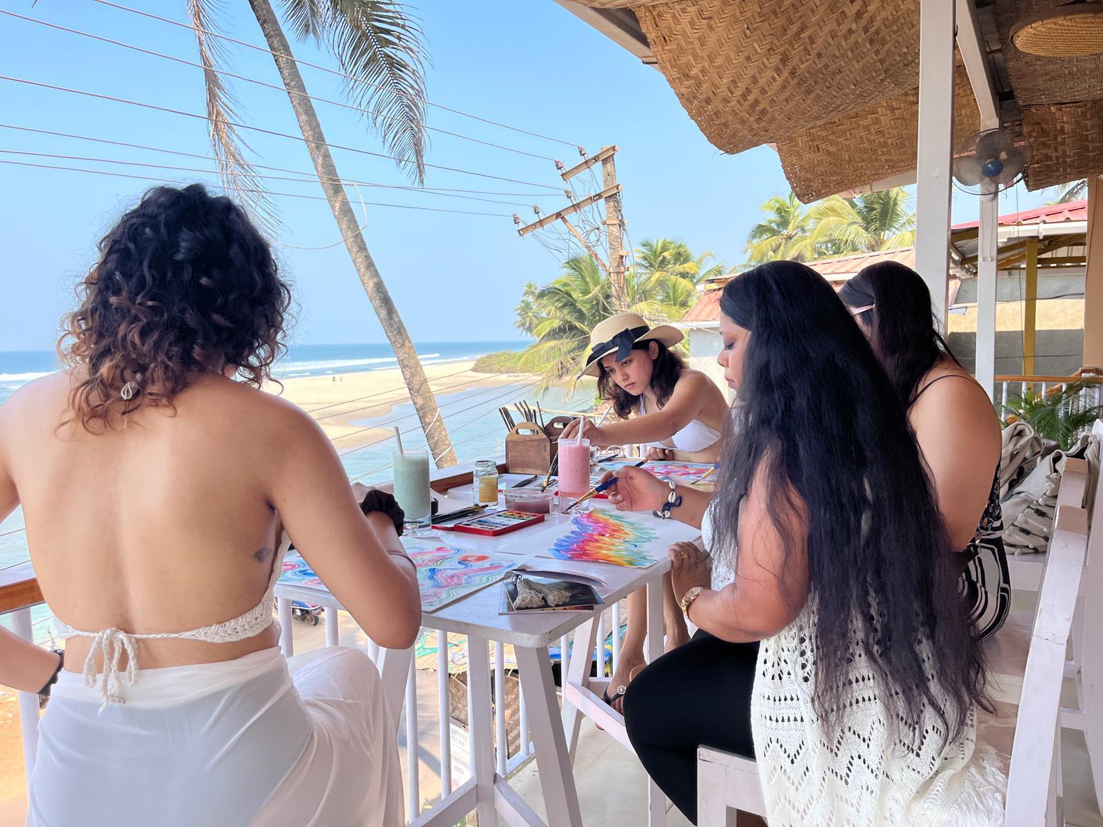 Online Art Session With Leela Louise | Intuitive Painting Sessions — Every Brushstroke Is an Act of Self-Love.