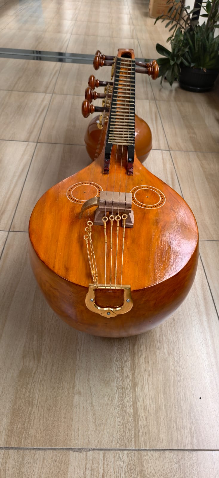 Anirud Musicals - Plain Model Ekantha Veena with Guitar Keys