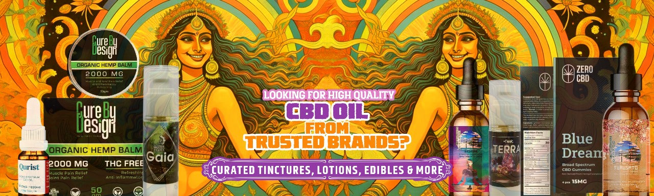 CBD Tinctures, Lotions and edible