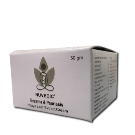 Nuvedic- Eczema & Psoriasis Vijaya Leaf Extract Cream