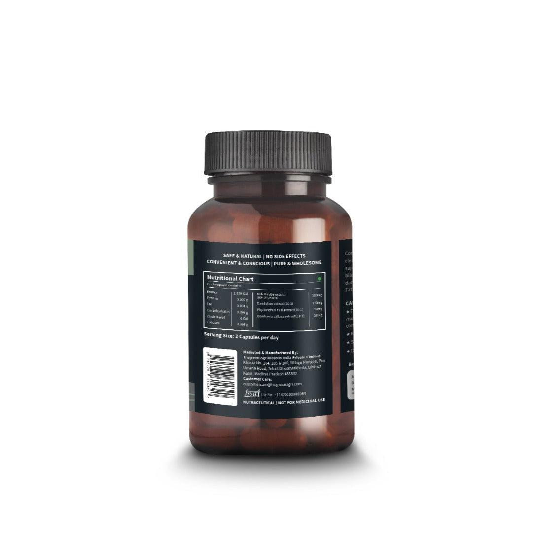 Trugreen Liver Care Capsules 450mg (60 Capsules).