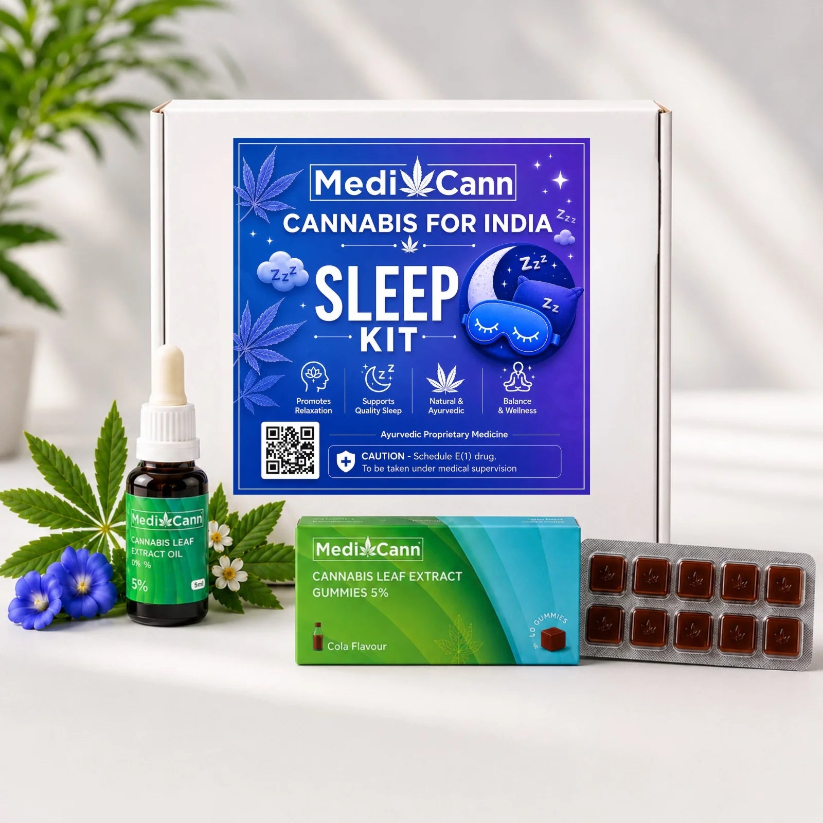 Medicann Sleep Kit | 10-Day Ayurvedic Sleep Wellness Program