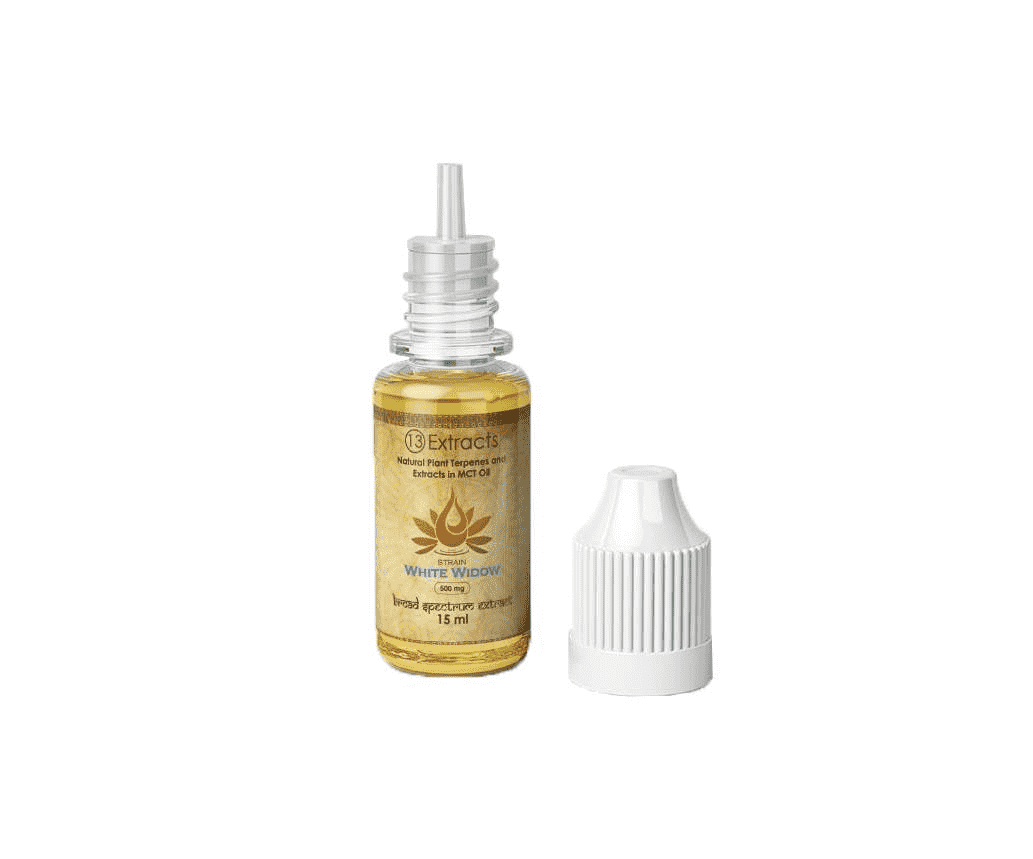 Thirteen Extracts White Widow CBD Elixir.