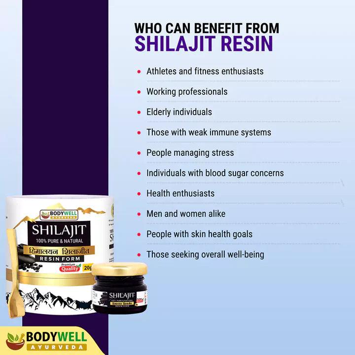 Bodywell Ayurveda - Pure Himalayan Shilajit Resin | Immunity, Strength, Stamina, Energy, Vitality |20g.