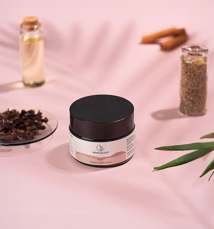 Wholeleaf- Muscle Pain Balm (CBD=THC)BalmWholeleaf Muscle Pain Balm - CBD Relief | Reduces Swelling