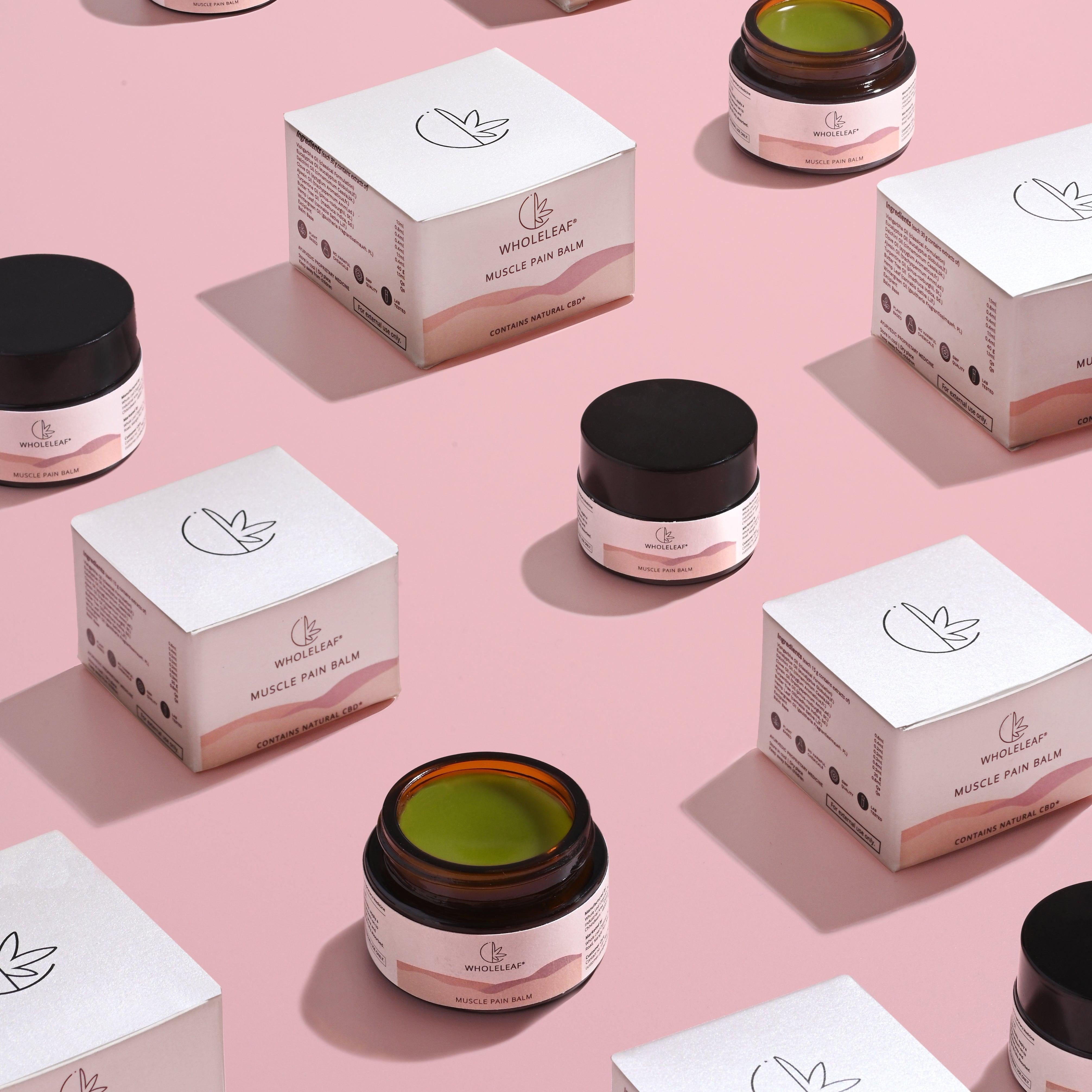 Wholeleaf- Muscle Pain Balm (CBD=THC).