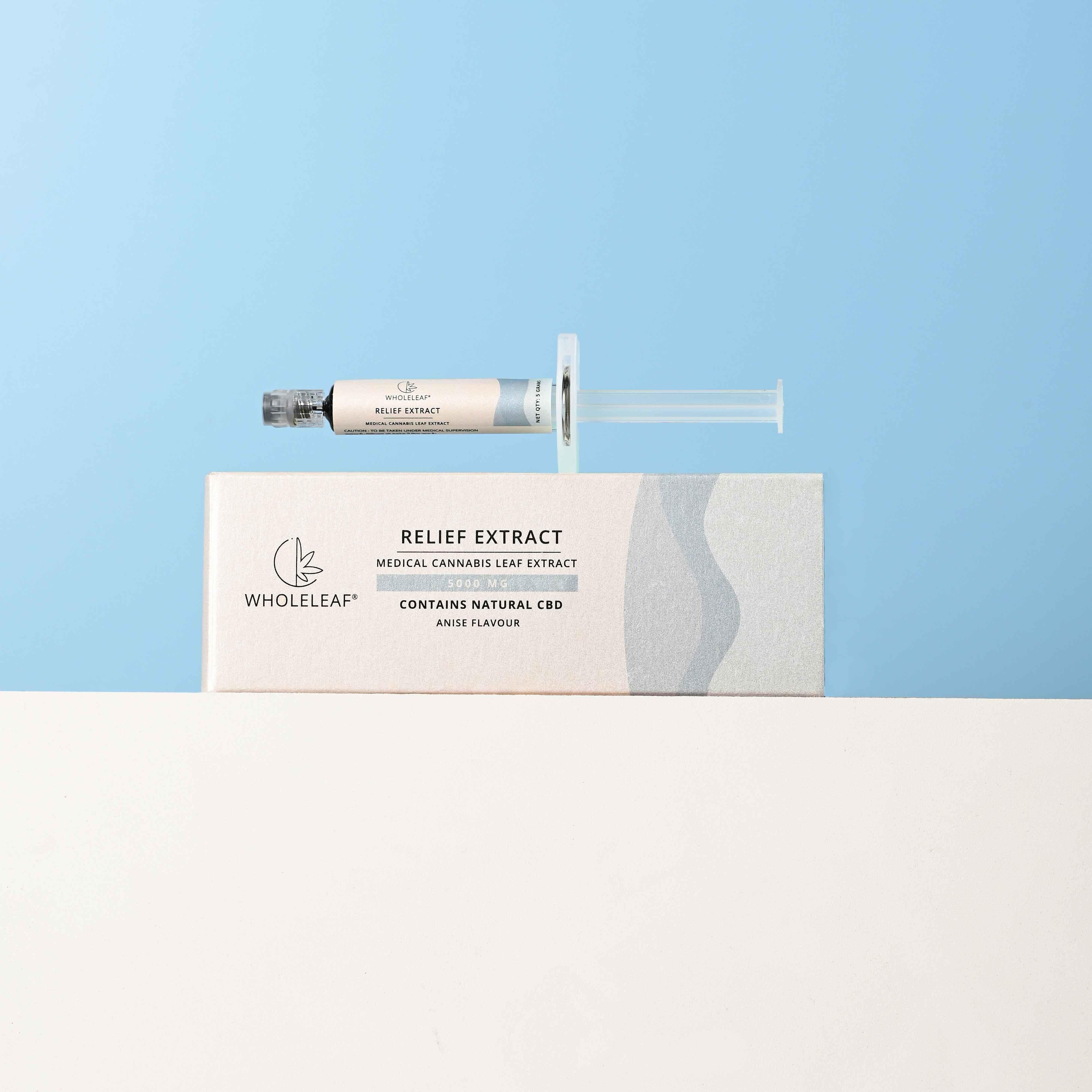 Wholeleaf - Relief Cannabis Extract (THC Dominant) Anise Flavour.