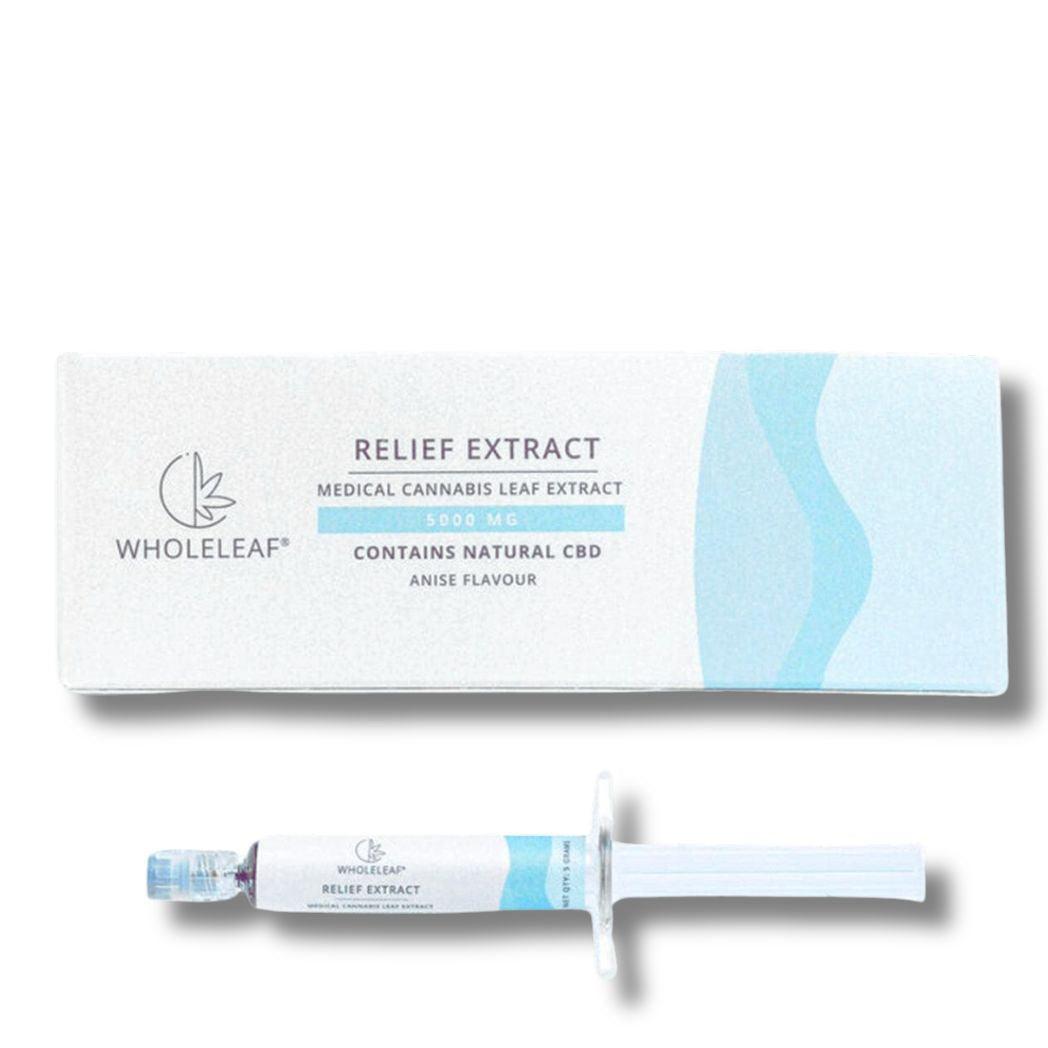 Wholeleaf - Relief Cannabis Extract (THC Dominant) Anise Flavour.