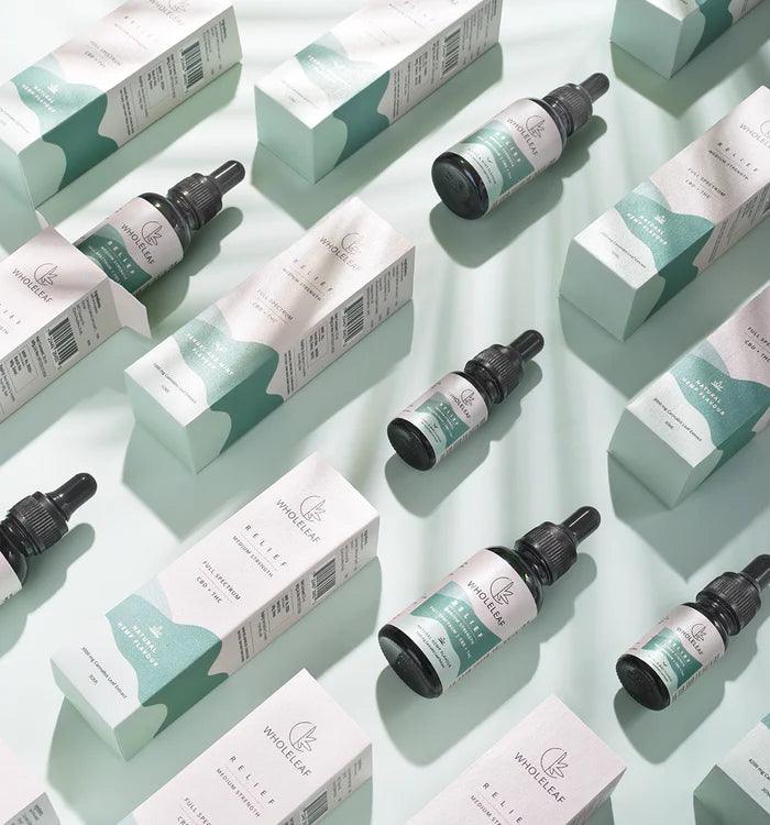 Wholeleaf Relief Medium Strength Cannabis Oil (THC Dominant) Natural Flavour.