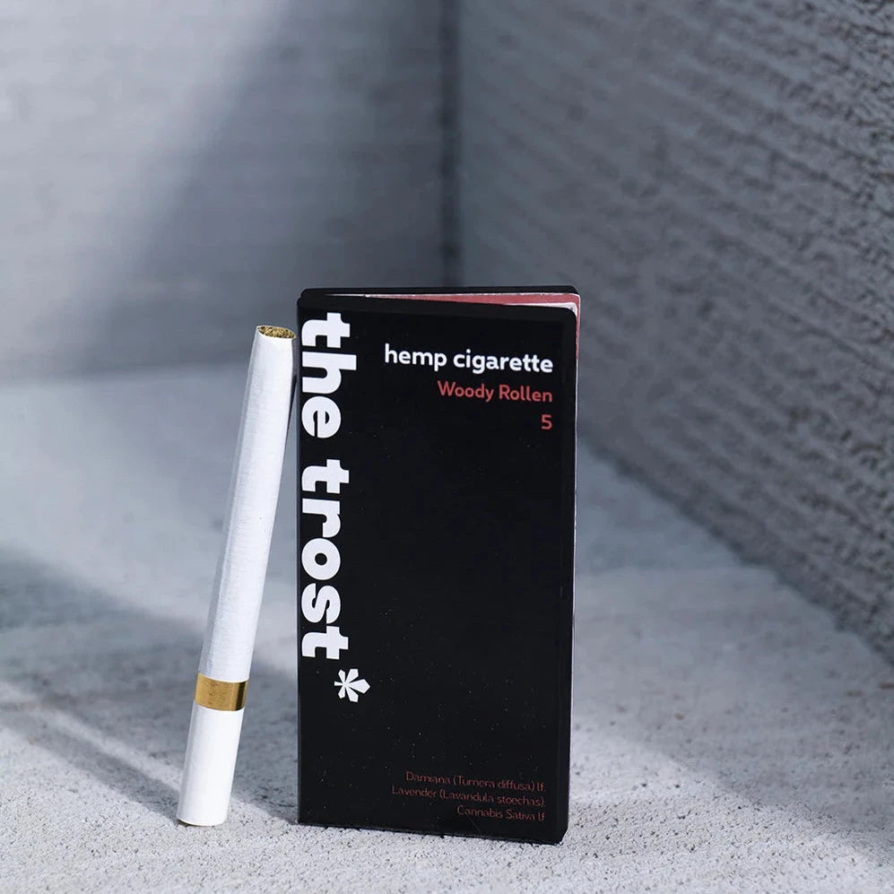 The Trost Hemp Herbal Cigarettes (Woody Rollen) - CBD Store India