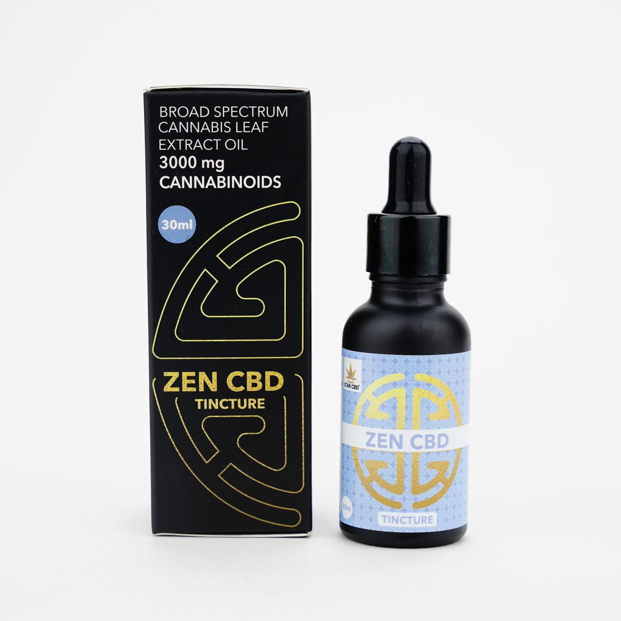 Star CBD- Zen CBD Broad Spectrum Oil Tincture