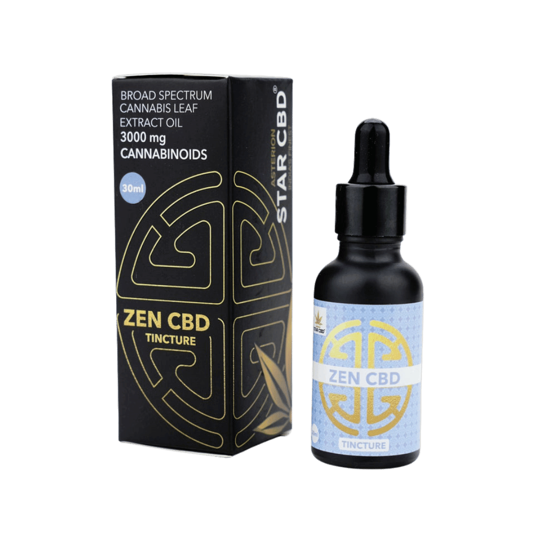 StarCBD- Zen CBD Broad Spectrum Oil Tincture.