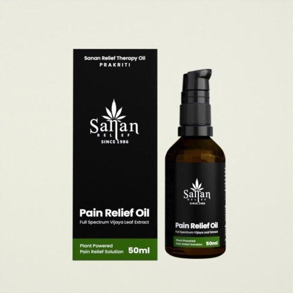 Topical Pain Relief Oil 50ml- Sanan Relief.