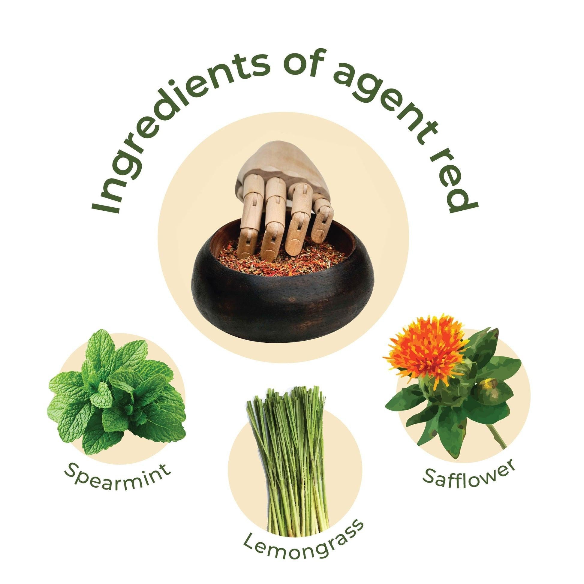 Smoothmix Agent Red - Herbal Blends | Refreshing Herbs Mix | Tobacco Substitute | 20g.