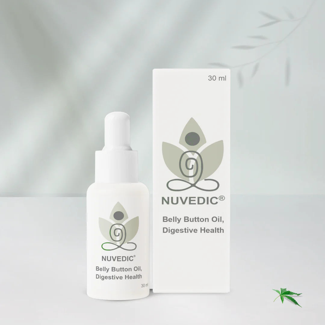 Nuvedic Belly Button Oil | Ayurvedic Digestive Health & Bloating Relief.