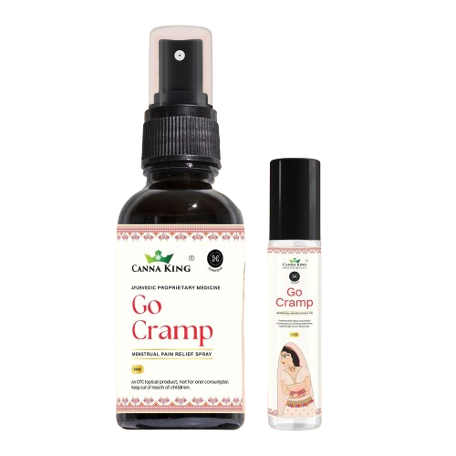 Cannaking- Go Cramp: Menstrual Pain Relief Spray & Roll On