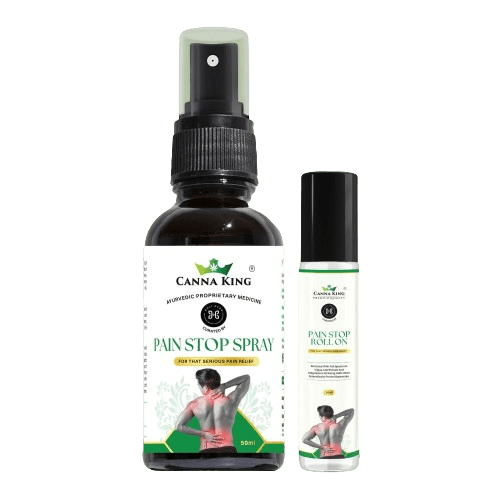 Cannaking- Pain Stop Spray & Roll On.