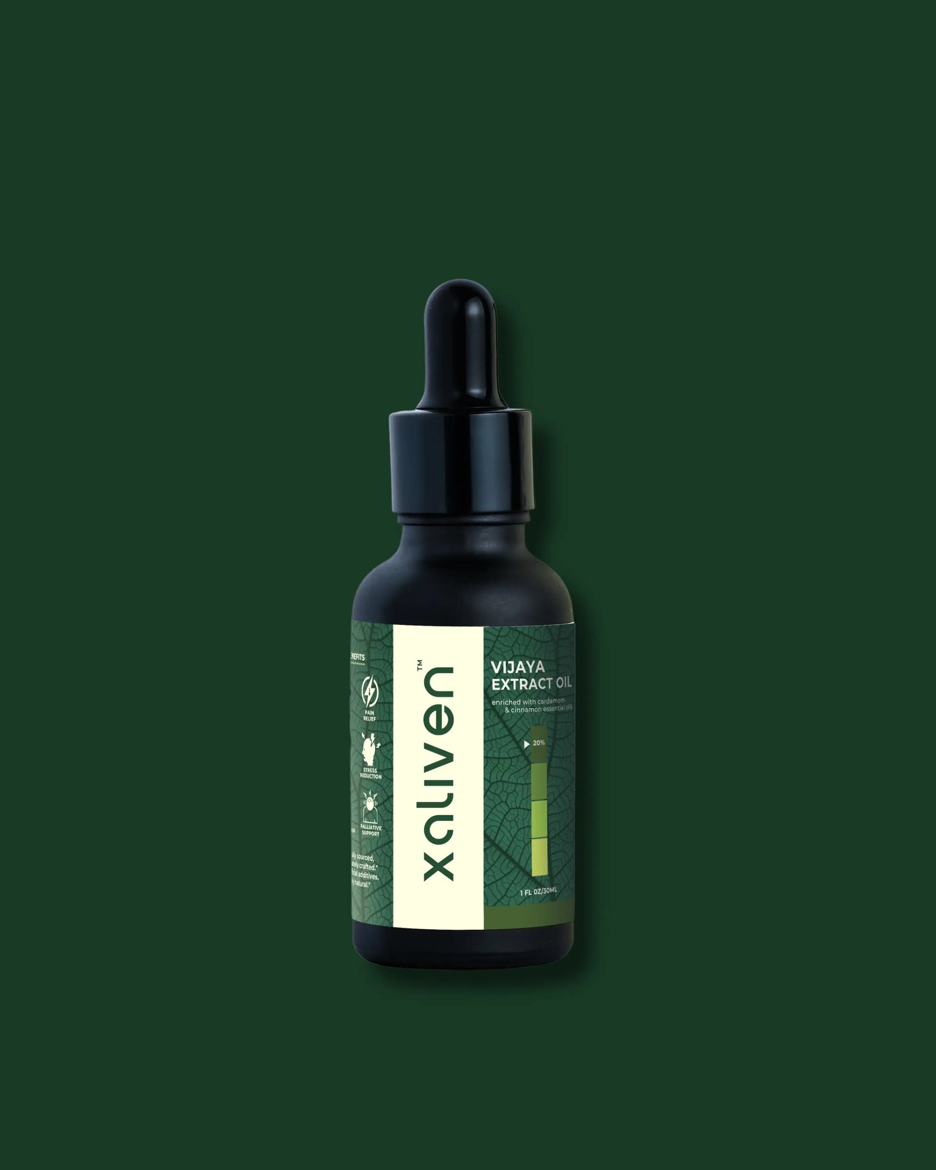 Xaliven- Vijaya Full Spectrum Oil - CBD, THC & other Cannabinoids - 20%(6000mg) - CBD Store India