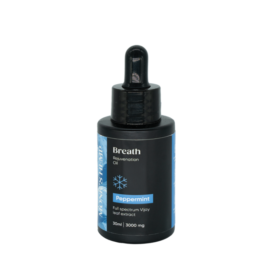 Monk's Hemp- Breath (10:1) Pain Relief CBD Oil - Peppermint Flavor - CBD Store India