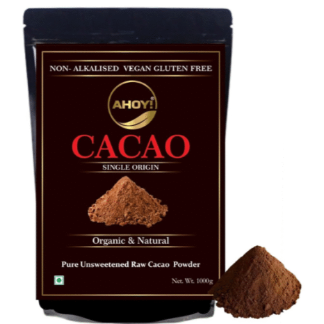 Ahoy! Raw Unsweetened Cacao Powder | Organic, Single Origin, Gluten Free, Non Alkalized & Non GMO.