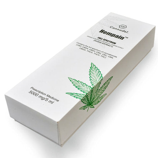 Cannadel Hempain Cannabis Extract 5000mg / 5mlcannabis extractCannadel Hempain 5000mg - Cannabis Extract Pain Relief