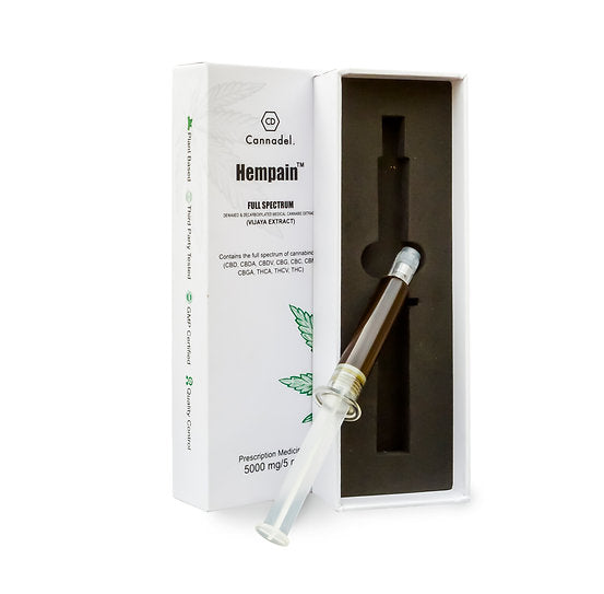 Cannadel Hempain Cannabis Extract 5000mg / 5mlcannabis extractCannadel Hempain 5000mg - Cannabis Extract Pain Relief
