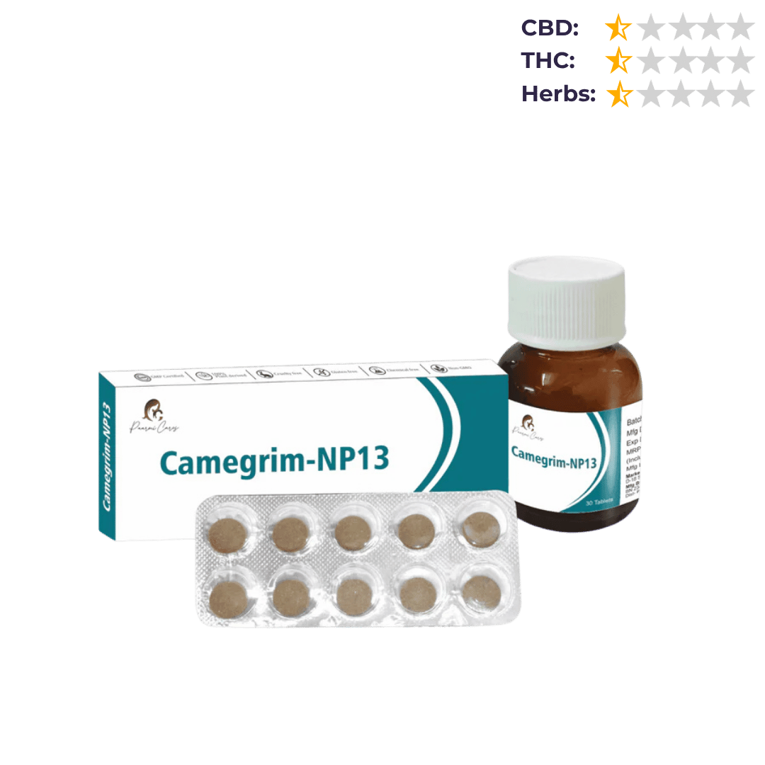 Paarmi Cares- Camegrim-NP13 Medical Cannabis Pills (For Migrain).