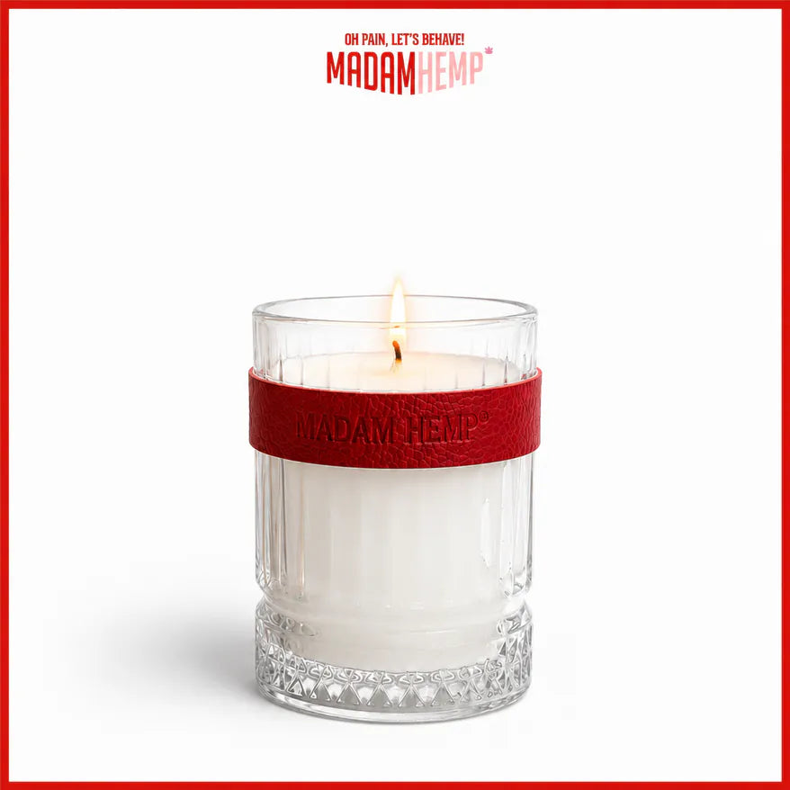 Madam Hemp- Hemp Candle | Cocktail-Inspired Soy Wax Candle