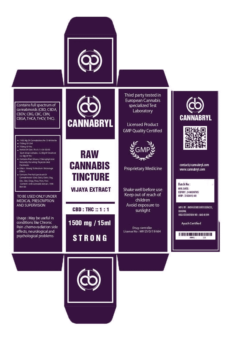 Cannabryl - Raw Vijaya Extract 1:1 1500mgVijaya Extact