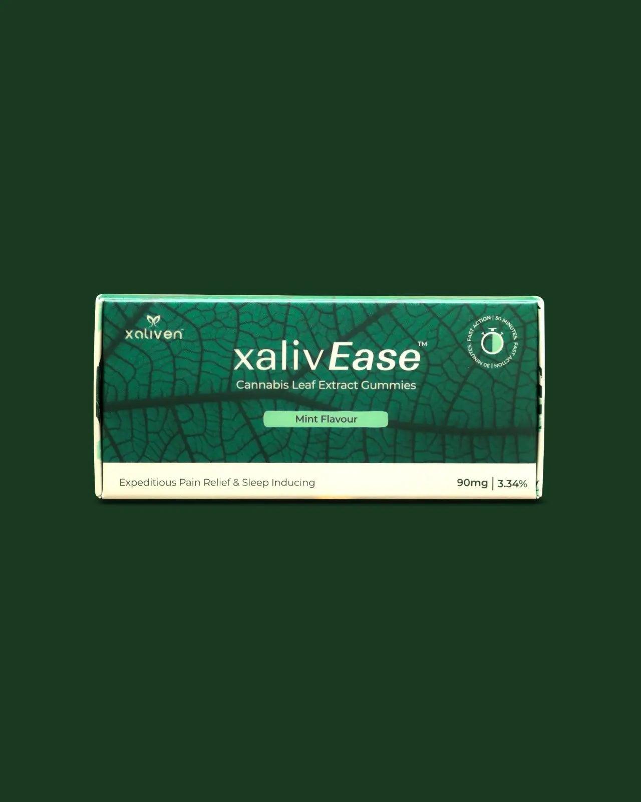 XalivEase - Fast Action Pain Relief - 90mgCBD GummiesXalivEase Pain Relief Gummies - Natural 90mg | Fast Action