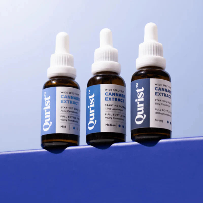 Qurist CBD Oil – Mild 450mg | THC-Free Full Spectrum Vijaya Extract.
