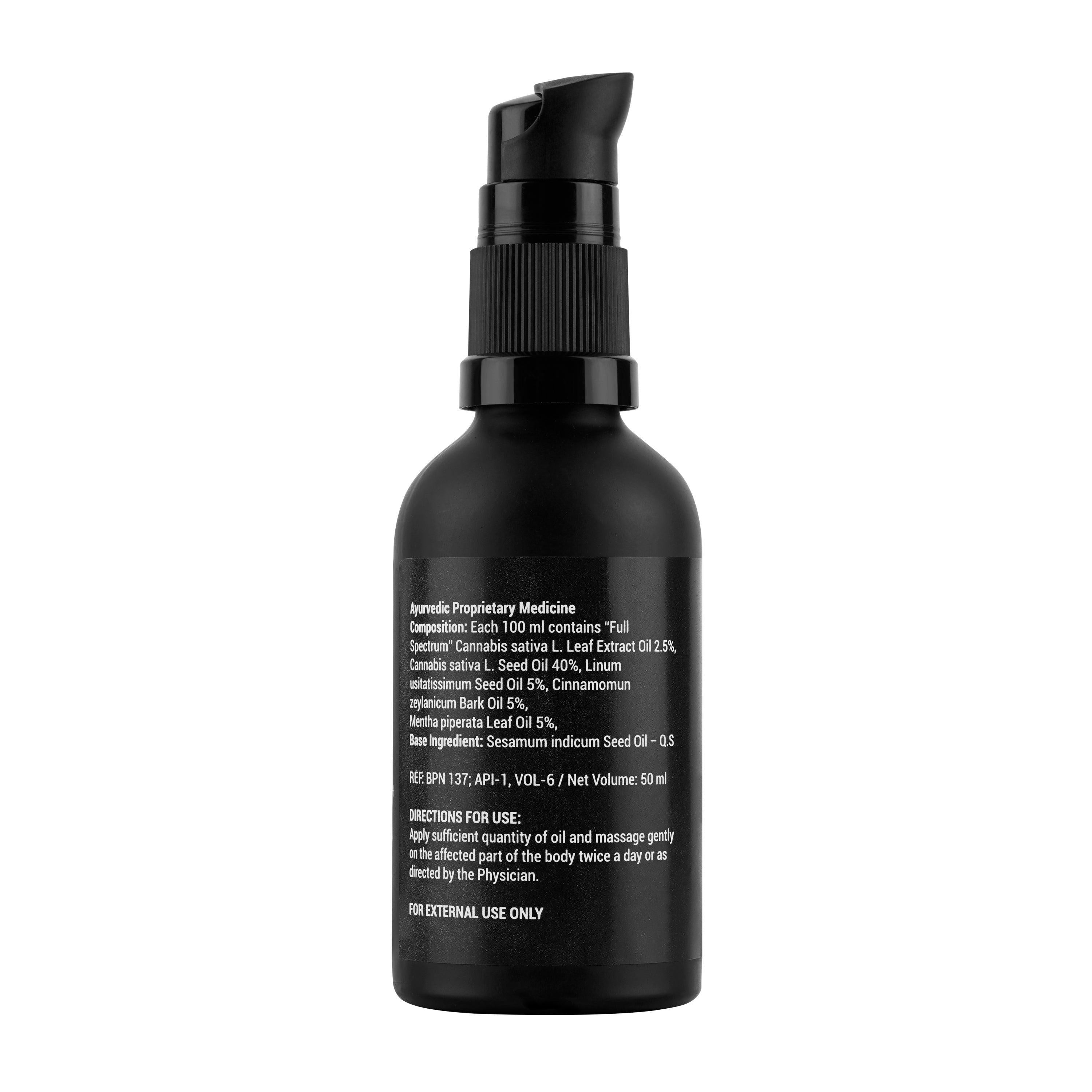 StarCBD- Cannabis Pain Relief Massage Oil.