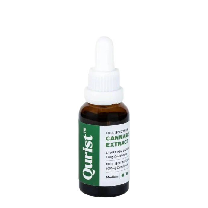 Qurist CBD + THC Oil - Strong 1400mg CBD + 600mg THC