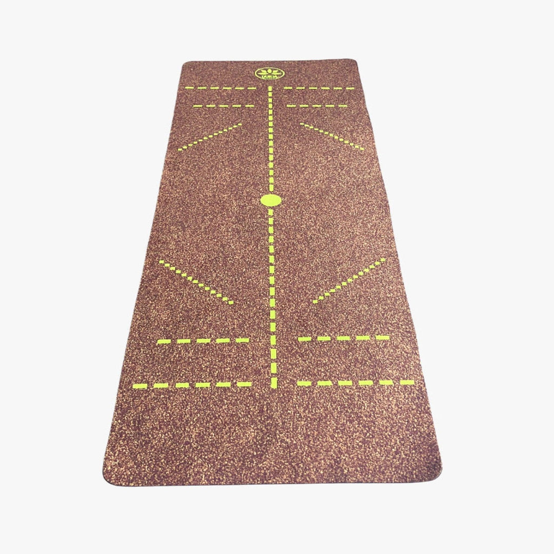 Uurja Naturals - Smooth Surface Grip Yoga Mat with Anti-Slip Cushion BaseYoga MatUUrja Yoga Mat | 100% Cotton Yoga Mat with Anti Slip Rubber Base