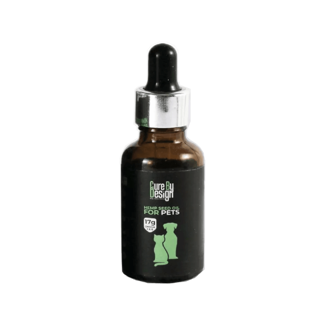 Cure By Design Hemp Seed Oil For Pets 30ml.