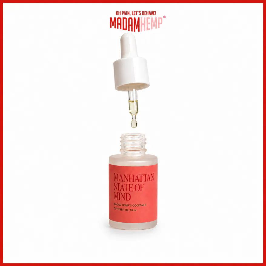 Madam Hemp Hemp Diffuser Oil | 20ml | Cocktail-Inspired Aromatherapy Fragrance