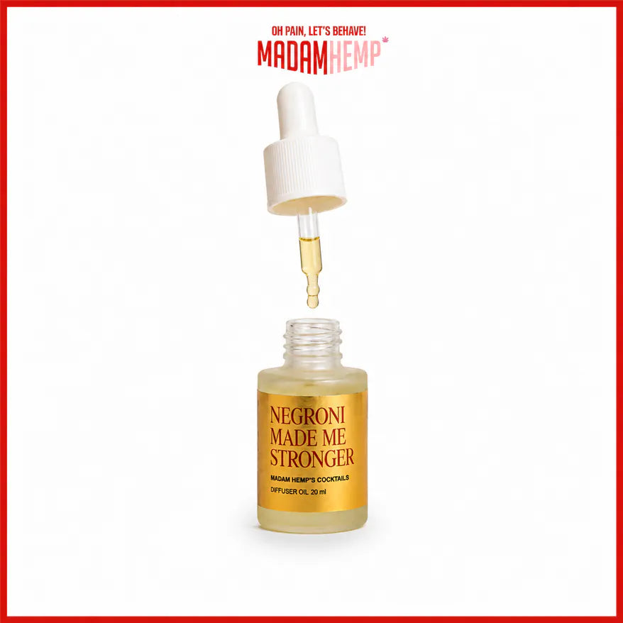 Madam Hemp Hemp Diffuser Oil | 20ml | Cocktail-Inspired Aromatherapy Fragrance