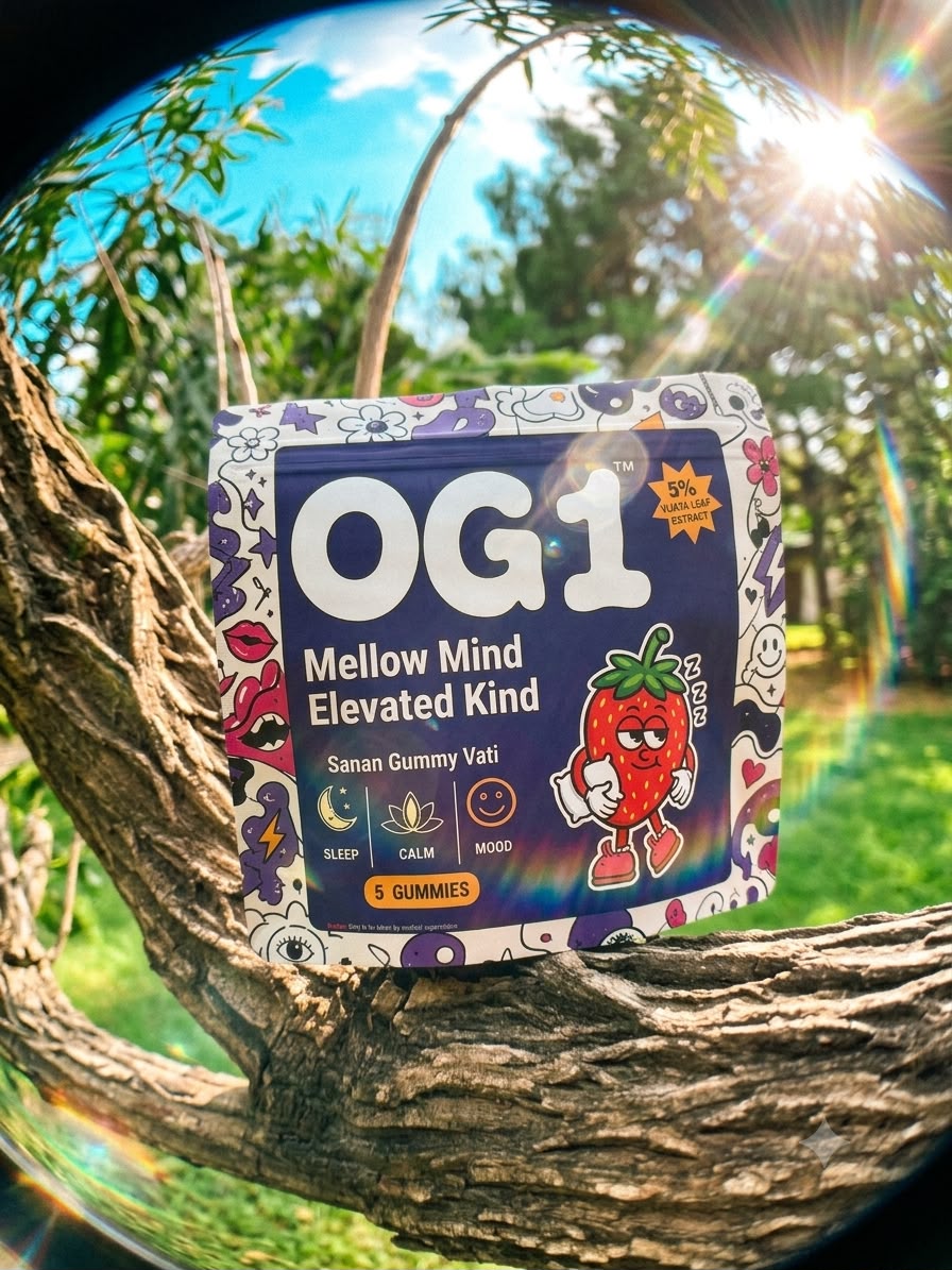 OG1 Strawberry Dream 5% Vijaya Gummies for Sleep, Calm & Mood Support – Pack of 5