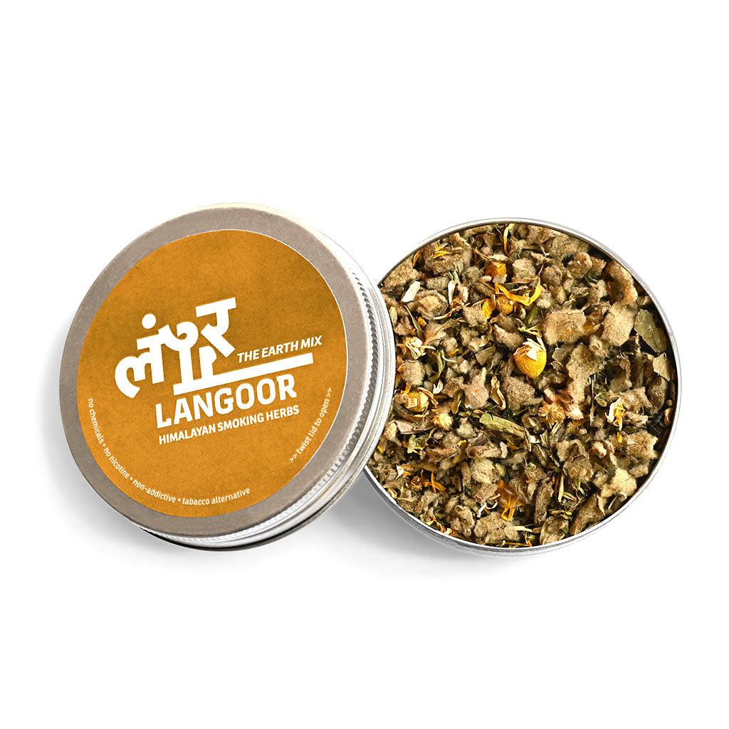 Langoor - The Earth MixHerbal BlendsLangoor Earth Mix - Natural Herbal Smoke Alternative