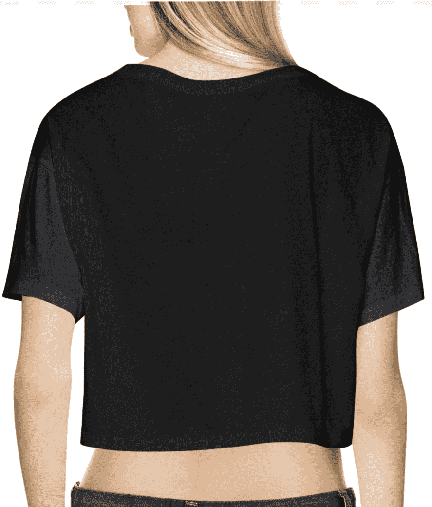 Electric Valknut Women's Crop Top.