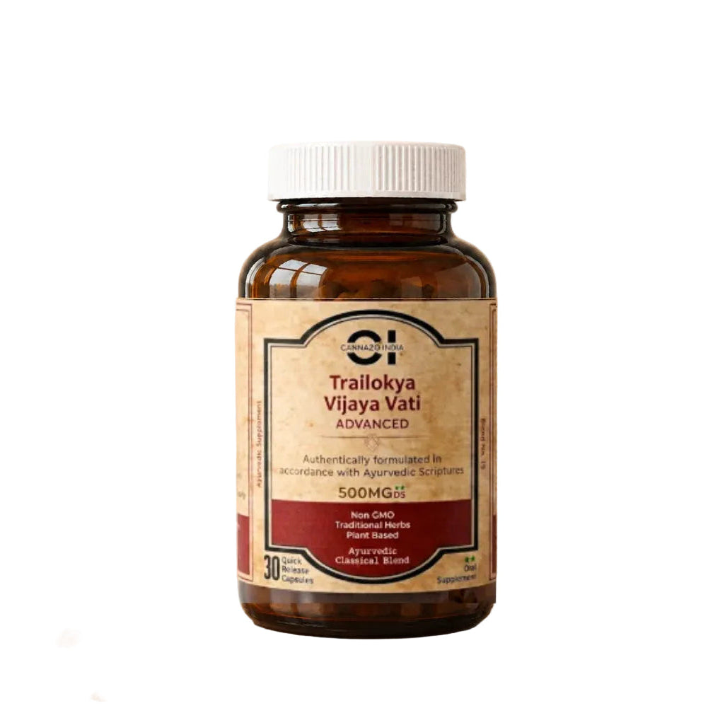 Cannazo Trailokya Vijaya Vati Elevate Tablets 500mg | Mild Pain & Inflammation Relief
