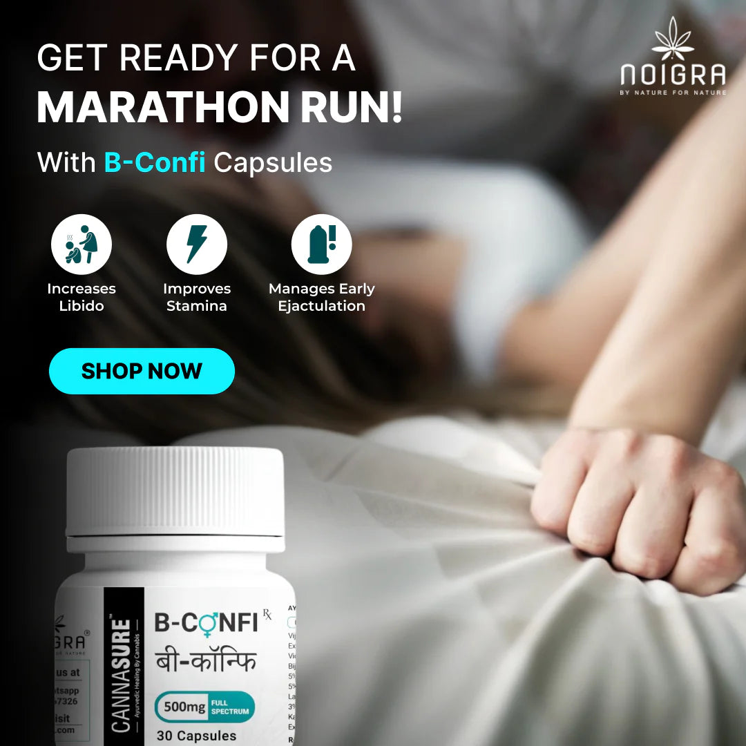 Cannasure | B-Confi Cannabis Extract Capsule | 500MG Full Spectrum Vijaya Leaf Extract Capsule.