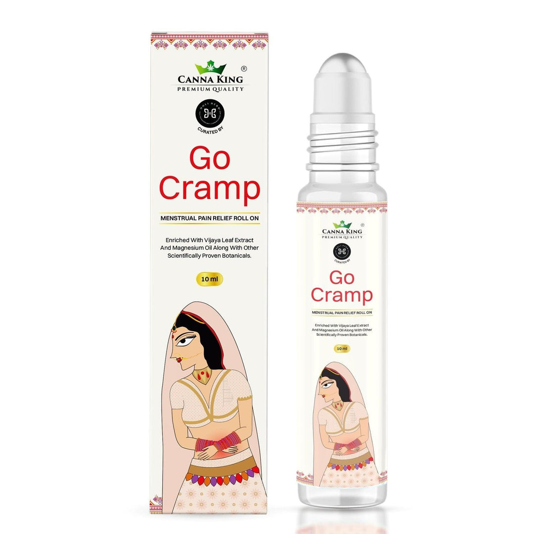 Cannaking- Go Cramp: Menstrual Pain Relief Spray & Roll OnMenstrual Pain ReliefGo Cramp: Menstrual Pain Relief Spray - Natural Solution