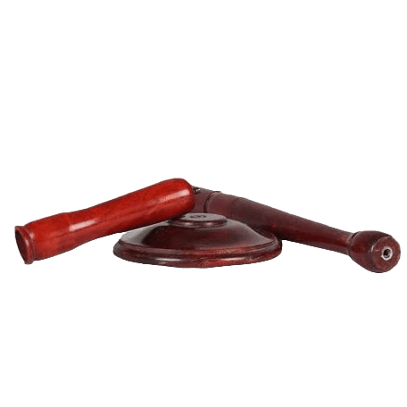 Grip Wooden Trataka Candle Stand For Opening Third Eye Meditation, Decorative Finish, Well Balanced & Without Sharp Edges.