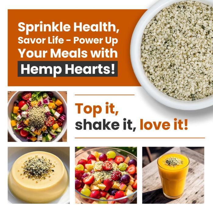 HempKart Hemp Hearts - The Ultimate Seed For Premium Nutrition.